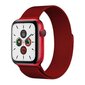 Magnetic Watch Strap Red цена и информация | Išmaniųjų laikrodžių ir apyrankių priedai | pigu.lt