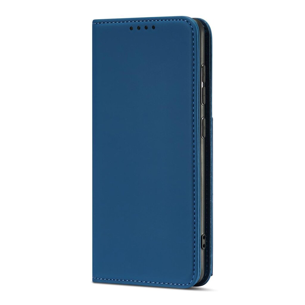 Hurtel Magnet Card Case skirtas Samsung Galaxy A52 5G, mėlynas kaina ir informacija | Telefono dėklai | pigu.lt