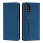 Hurtel Magnet Card Case skirtas Samsung Galaxy A52 5G, mėlynas kaina ir informacija | Telefono dėklai | pigu.lt