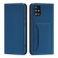 Hurtel Magnet Card Case skirtas Xiaomi Redmi Note 11 Pro, mėlynas kaina ir informacija | Telefono dėklai | pigu.lt