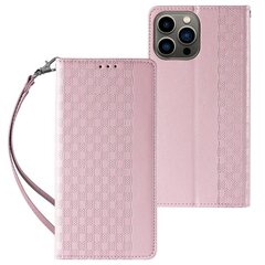 Hurtel Magnet Strap Case skirtas iPhone 12 Pro, rožinis kaina ir informacija | Telefono dėklai | pigu.lt