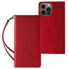 Hurtel Magnet Strap Case skirtas iPhone 12 Pro, raudonas kaina ir informacija | Telefono dėklai | pigu.lt