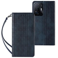 Hurtel Magnet Strap Case skirtas Samsung Galaxy A52 5G, mėlynas kaina ir informacija | Telefono dėklai | pigu.lt