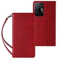 Hurtel Magnet Strap Case skirtas Samsung Galaxy A53 5G, raudonas kaina ir informacija | Telefono dėklai | pigu.lt