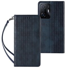 Чехол Hurtel Magnet Strap для Xiaomi Redmi Note 11, синий цена и информация | Чехлы для телефонов | pigu.lt