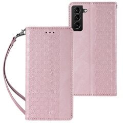 Hurtel Magnet Strap Case skirtas Samsung Galaxy S22, rožinis kaina ir informacija | Telefono dėklai | pigu.lt