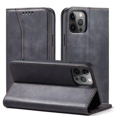 Hurtel Magnet Fancy Case skirtas iPhone 12 Pro, juodas kaina ir informacija | Telefono dėklai | pigu.lt