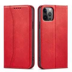 Чехол Hurtel Magnet Fancy для iPhone 12 Pro, красный цена и информация | Чехлы для телефонов | pigu.lt