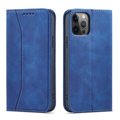 Hurtel Magnet Fancy Case skirtas iPhone 12 Pro Max, mėlynas kaina ir informacija | Telefono dėklai | pigu.lt