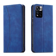 Hurtel Magnet Fancy Case skirtas Xiaomi Redmi Note 11 Pro, mėlynas kaina ir informacija | Telefono dėklai | pigu.lt