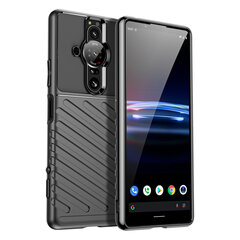 Hurtel Thunder Case skirtas Sony Xperia Pro-I, juodas kaina ir informacija | Telefono dėklai | pigu.lt