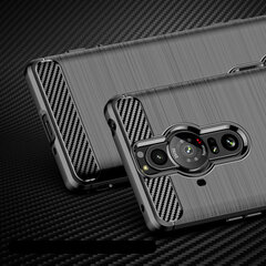 Hurtel Carbon Case skirtas Sony Xperia Pro-I, juodas kaina ir informacija | Telefono dėklai | pigu.lt