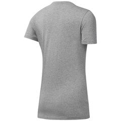 Marškinėliai moterims Reebok Gs Motion Dot Crew DU4671, pilki kaina ir informacija | Marškinėliai moterims | pigu.lt