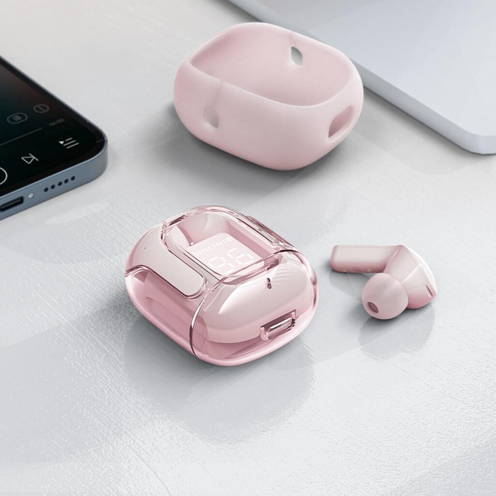 Беспроводные наушники Acefast In-Ear TWS Bluetooth Pink цена | pigu.lt