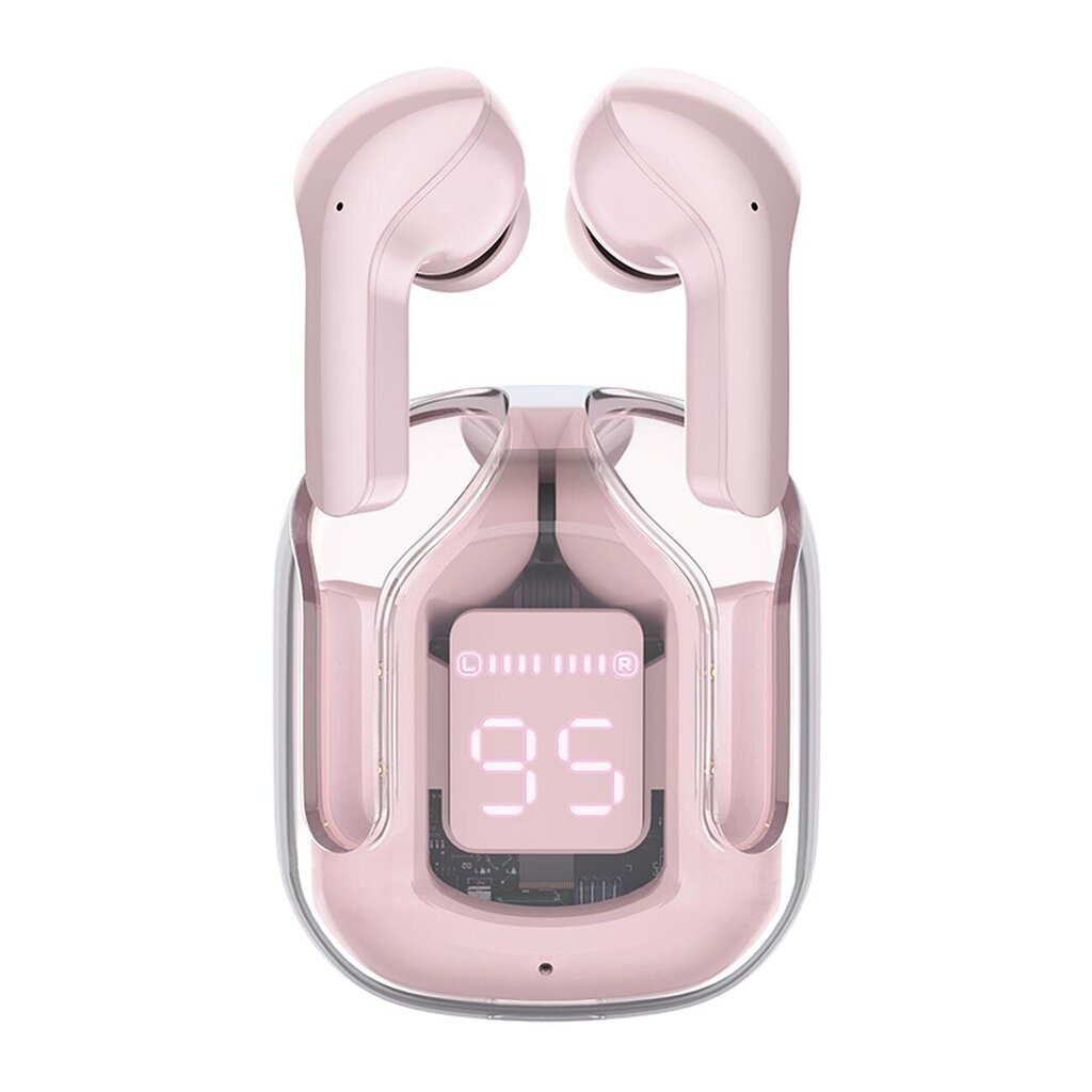 Acefast In-Ear TWS Bluetooth Pink kaina ir informacija | Ausinės | pigu.lt