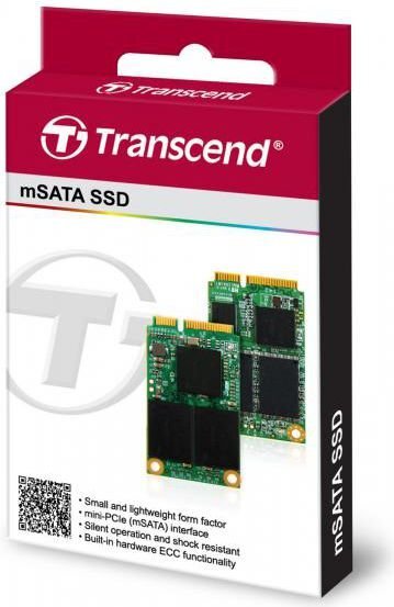 Transcend SSD370 128GB mSATA3 (TS128GMSA370) kaina ir informacija | Vidiniai kietieji diskai (HDD, SSD, Hybrid) | pigu.lt