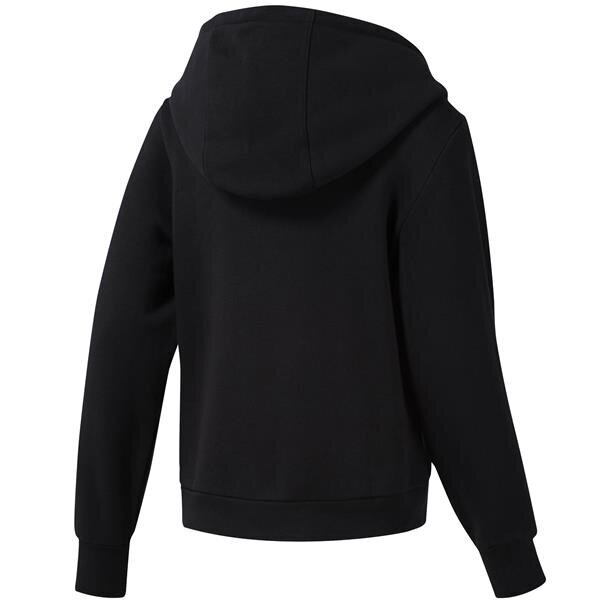 Džemperis moterims Reebok Cl Fl Big Logo Hood EB5135, juodas kaina ir informacija | Džemperiai moterims | pigu.lt