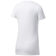 Marškinėliai moterims Reebok fk6735, balti kaina ir informacija | Marškinėliai moterims | pigu.lt