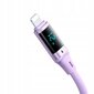 Mcdodo DIGITAL PRO USB ir iPhone 12W 1,2 m rausvas telefono kabelis kaina ir informacija | Laidai telefonams | pigu.lt