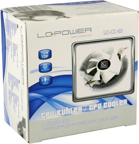 LC-Power LC-CC-85 kaina ir informacija | Procesorių aušintuvai | pigu.lt