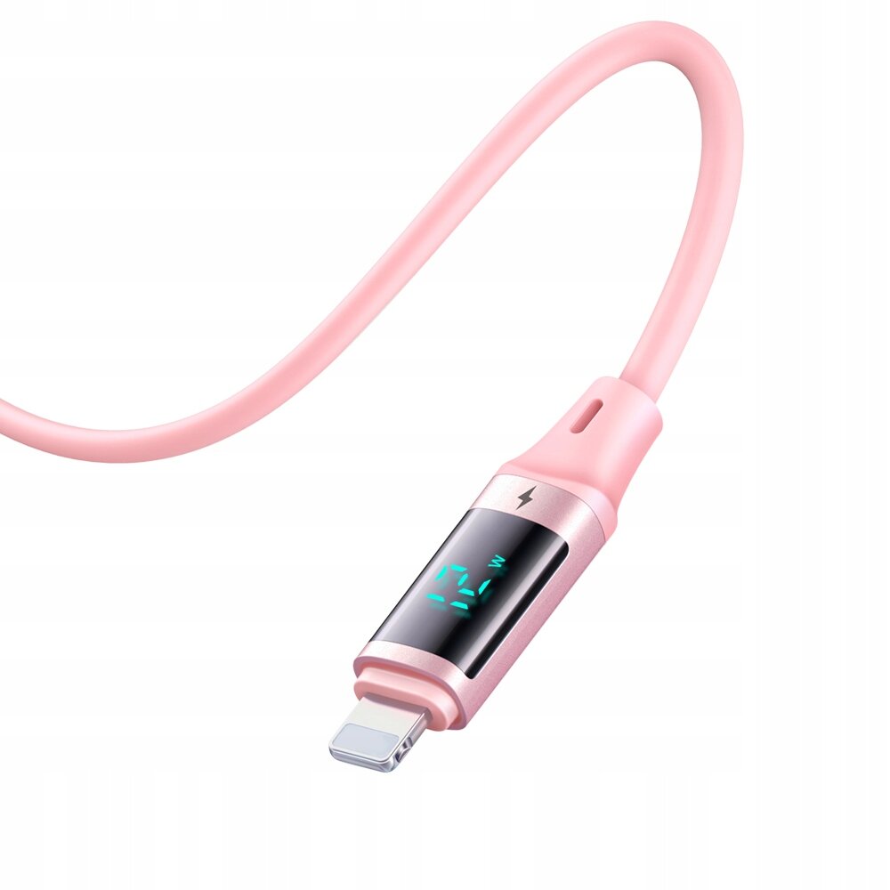 Mcdodo DIGITAL PRO USB-C Lightning 20W 1,2 m rausvas telefono kabelis kaina ir informacija | Laidai telefonams | pigu.lt