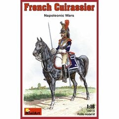 Klijuojamas Modelis MiniArt 16015 French Cuirassier. Napoleonic Wars. 1/16 цена и информация | Склеиваемые модели | pigu.lt