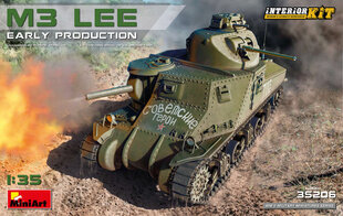 Klijuojamas Modelis MiniArt 35206 M3 Lee Early Prod. Interior Kit 1/35 kaina ir informacija | Klijuojami modeliai | pigu.lt