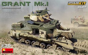 Klijuojamas Modelis MiniArt 35217 Grant Mk.I Interior Kit 1/35 kaina ir informacija | Klijuojami modeliai | pigu.lt