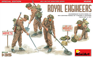 Klijuojamas Modelis MiniArt 35292 Royal Engineers. Special Edition 1/35 kaina ir informacija | Klijuojami modeliai | pigu.lt