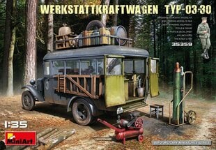 Klijuojamas Modelis MiniArt 35359 Werkstattkraftwagen Typ-03-30 1/35 цена и информация | Склеиваемые модели | pigu.lt