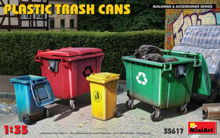 Klijuojamas Modelis MiniArt 35617 Plastic Trash Cans 1/35 kaina ir informacija | Klijuojami modeliai | pigu.lt