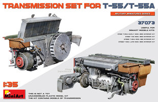 Klijuojamas Modelis MiniArt 37073 Transmission Set for T-55/T-55A 1/35 kaina ir informacija | Klijuojami modeliai | pigu.lt