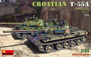 Klijuojamas Modelis MiniArt 37088 Croatian T-55A 1/35 kaina ir informacija | Klijuojami modeliai | pigu.lt