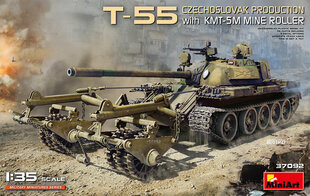 Klijuojamas Modelis MiniArt 37092 T-55 Czechoslovak Production with KMT-5M Mine Roller 1/35 kaina ir informacija | Klijuojami modeliai | pigu.lt