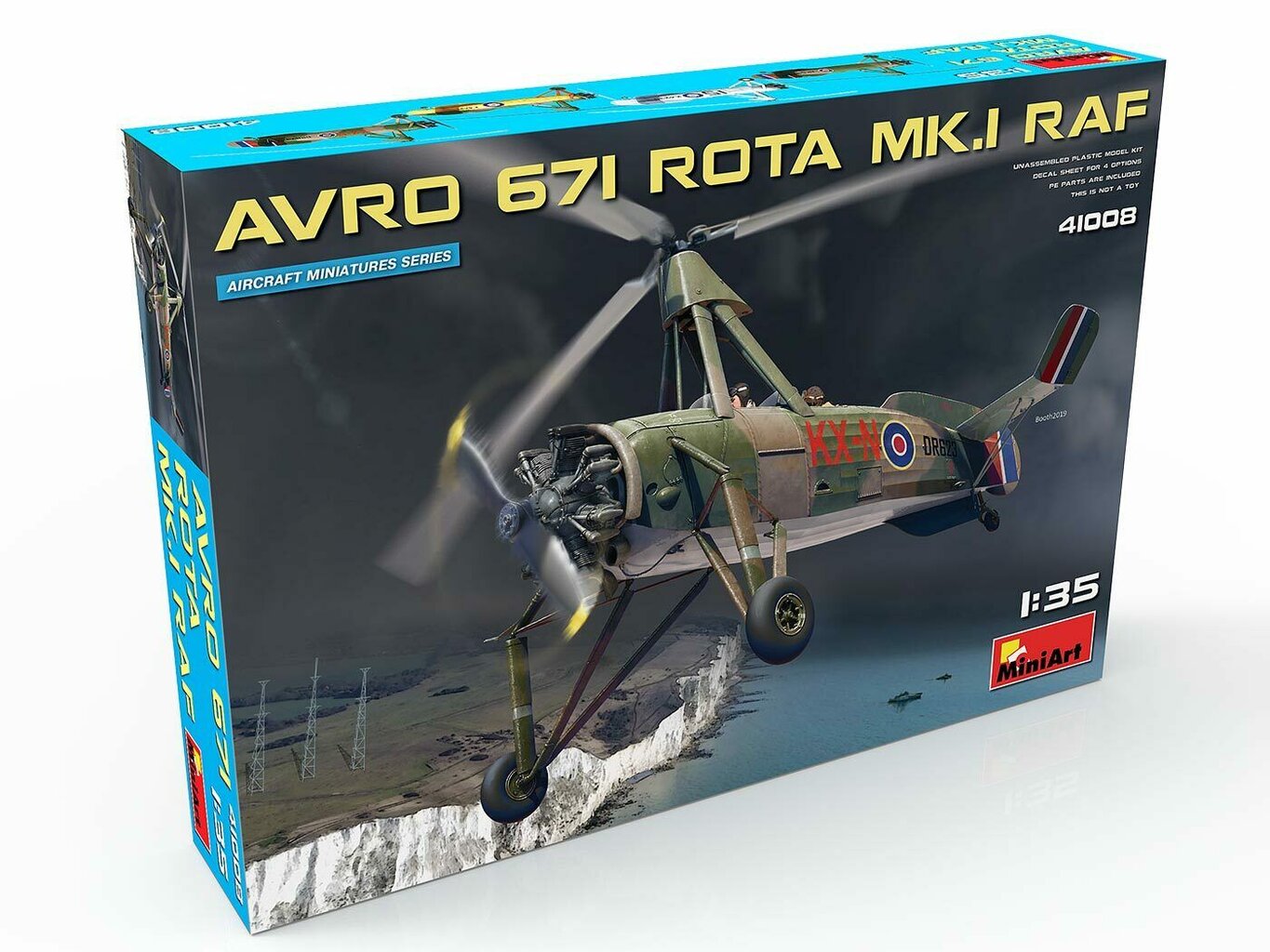 Klijuojamas Modelis MiniArt 41008 Avro 671 Rota Mk.I RAF 1/35 цена и информация | Klijuojami modeliai | pigu.lt