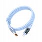 "Mcdodo DIGITAL PRO" USB-C ir "iPhone" 20W telefono kabelis 1,2 m mėlynas цена и информация | Laidai telefonams | pigu.lt