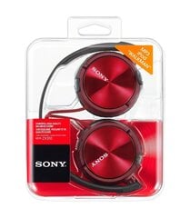Sony MDRZX310R.AE kaina ir informacija | Ausinės | pigu.lt