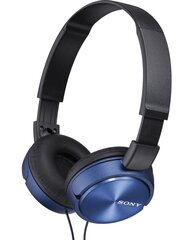 Наушники Sony MDR-ZX310, MDRZX310L.AE цена и информация | Теплая повязка на уши, черная | pigu.lt