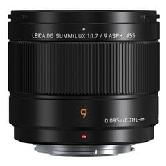 Panasonic 9mm f1.7 Leica DG Summilux lens kaina ir informacija | Panasonic Foto įranga | pigu.lt