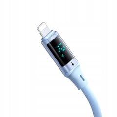 "Mcdodo DIGITAL PRO" USB ir "iPhone" 12W 1,2 m mėlynas telefono kabelis kaina ir informacija | Laidai telefonams | pigu.lt