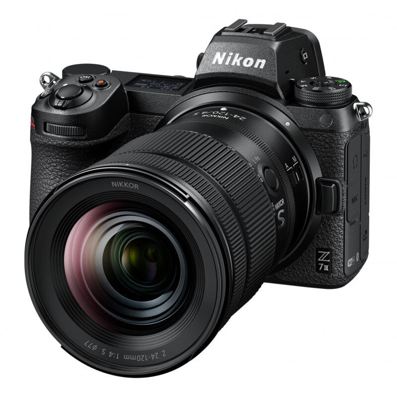 Nikon Z 7ii + Nikkor Z 24–120 mm f/ 4 s kaina ir informacija | Skaitmeniniai fotoaparatai | pigu.lt