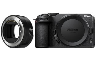 Nikon Z 30, (Z30) Body + FTZ II Adapter kaina ir informacija | Skaitmeniniai fotoaparatai | pigu.lt