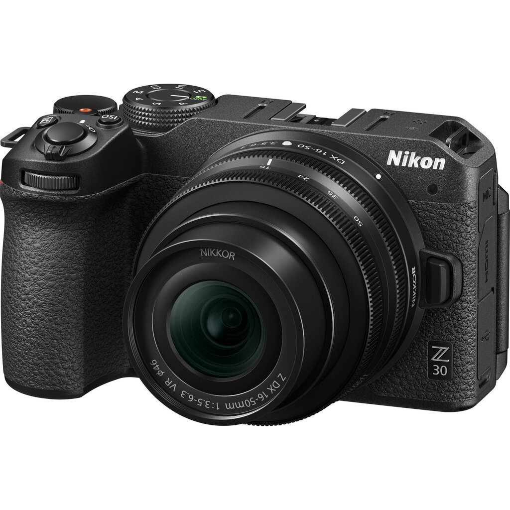 Nikon Z 30, (Z30) + Nikkor Z DX 16-50mm f/3.5-6.3 VR + FTZ II Adapter kaina ir informacija | Skaitmeniniai fotoaparatai | pigu.lt