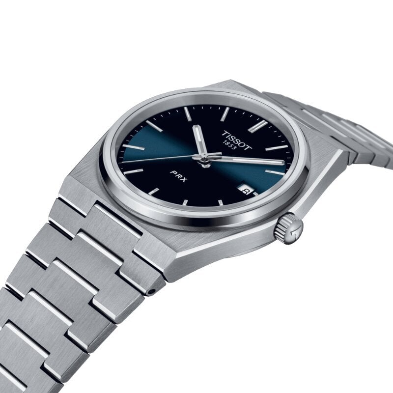 Vyriškas laikrodis Tissot PRX T137.410.11.041.00 T137.410.11.041.00 kaina ir informacija | Vyriški laikrodžiai | pigu.lt