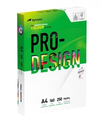 Kopijavimo popierius A4, 160g, 250lapų, Pro-Design A++ kaina ir informacija | Kanceliarinės prekės | pigu.lt