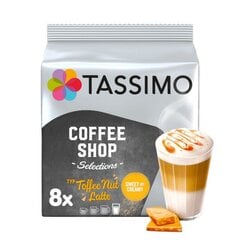 Кофейные капсулы Jacobs Tassimo Toffee Nut Latte, 8 шт. цена и информация | Кофе, какао | pigu.lt