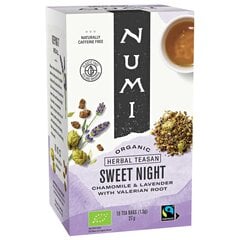 Numi arbata Sweet Night, 18 vnt. цена и информация | Чай | pigu.lt