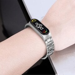 Tech-Protect ремешок для часов Nylon Xiaomi Mi Band 7, rose gold цена и информация | Аксессуары для смарт-часов и браслетов | pigu.lt