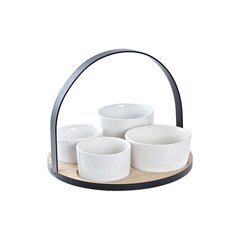 Комплект для аперитива DKD Home Decor (5 шт) (21.5 x 21.5 x 1 cм) цена и информация | Посуда, тарелки, обеденные сервизы | pigu.lt