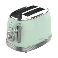 Тостер Cecotec TOAST&amp;TASTE 800 Зеленый 850 W цена и информация | Тостеры | pigu.lt